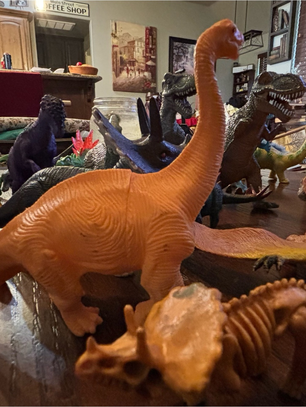 25 Dinosaur Figure Lot Mixed Plastic T-Rex Spinosaurus Stegosaurus Brachiosaurus - Picture 11 of 11